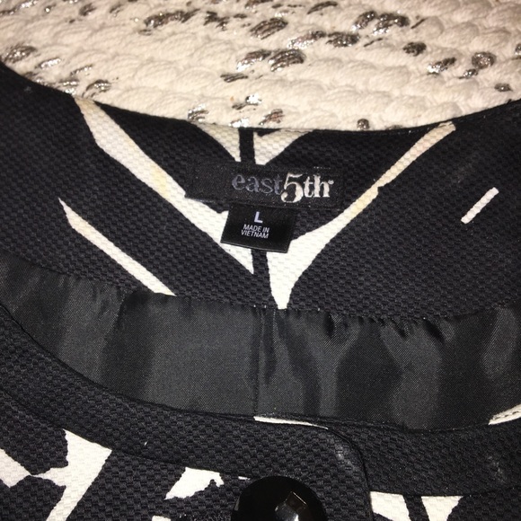 East 5th zebra like swing jacket - Picture 4 of 5